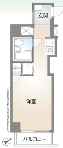 お部屋の間取り図です お部屋の間取り図です