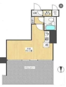 お部屋の間取り図です お部屋の間取り図です