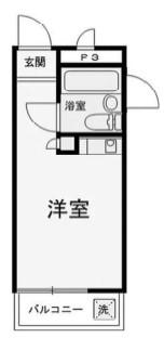 お部屋の間取り図です お部屋の間取り図です