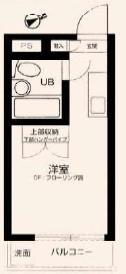 お部屋の間取り図です お部屋の間取り図です