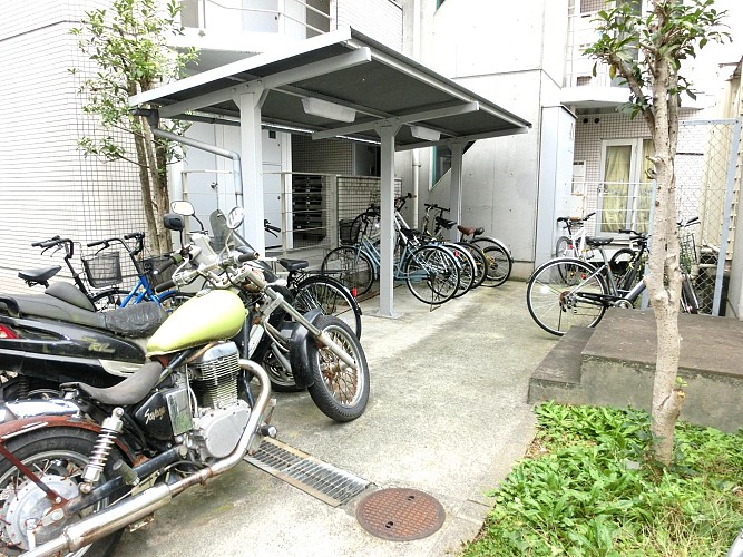 駐輪場です 駐輪場です