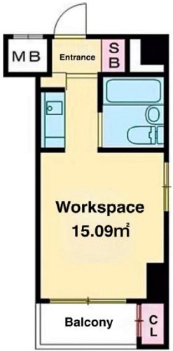 お部屋の間取り図です お部屋の間取り図です