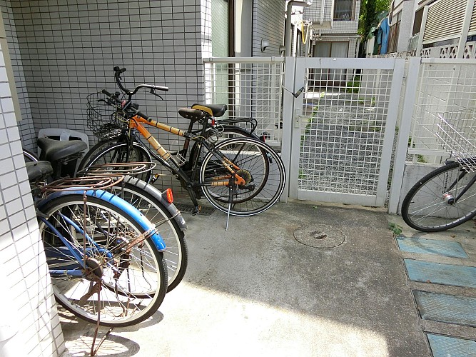 駐輪場です 駐輪場です