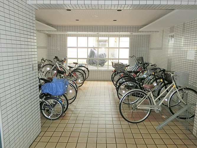 駐輪場です 駐輪場です