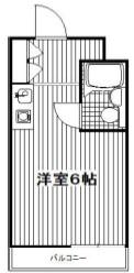 お部屋の間取り図です お部屋の間取り図です