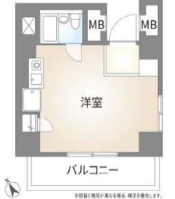 お部屋の間取り図です お部屋の間取り図です