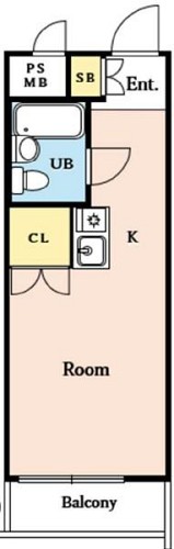 お部屋の間取り図です お部屋の間取り図です