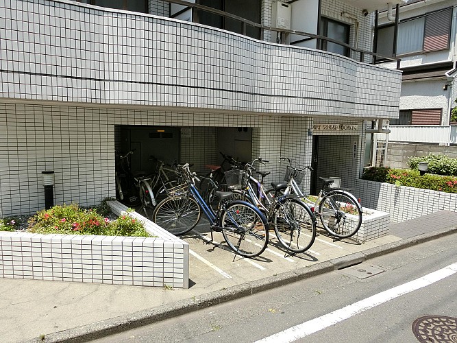 駐輪場です 駐輪場です