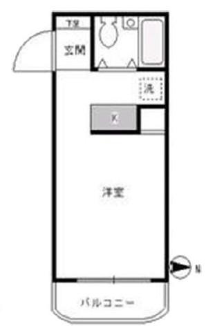 お部屋の間取り図です お部屋の間取り図です