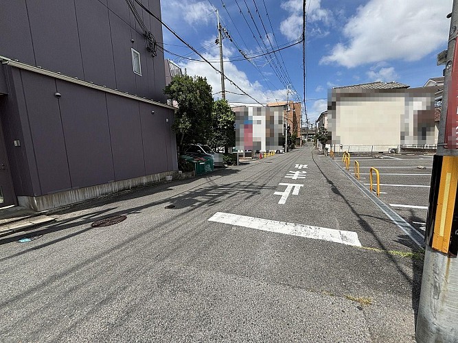 北側道路 北側道路