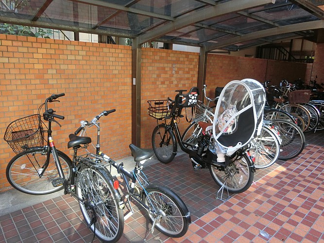 駐輪場です 駐輪場です