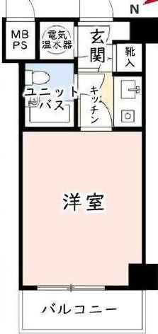 お部屋の間取り図です お部屋の間取り図です