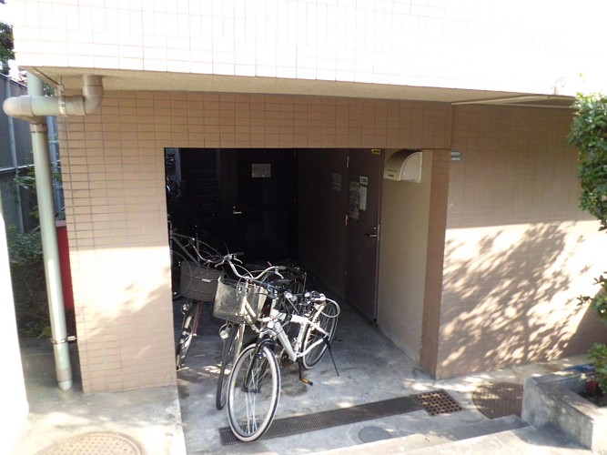 駐輪場です 駐輪場です