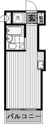 お部屋の間取り図です お部屋の間取り図です