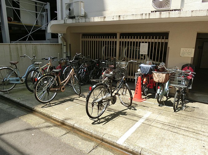 駐輪場です 駐輪場です